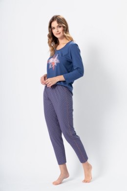 Piżama Damska Model Kornelia 1372 Dark Jeans - M-Max - XXL