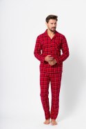 Piżama Męska Model Alan 1391 Red - M-Max - XXL Piżama Męska Model Alan 1391 Red - M-Max - XXL