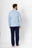 Piżama Męska Model Ambroży 196 Light Jeans - M-Max - XL