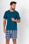 Piżama Męska Model Lukas 1129 Morska Zieleń - M-Max - XL