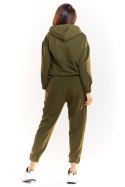 Spodnie Dresowe Model M231 Khaki - Infinite You - XL