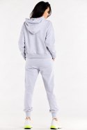 Spodnie Dresowe Model M319 Grey - Infinite You - XL Spodnie Dresowe Model M319 Grey - Infinite You - XL
