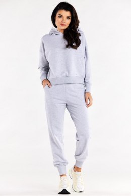 Spodnie Dresowe Model M319 Grey - Infinite You - M