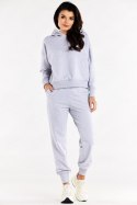 Spodnie Dresowe Model M319 Grey - Infinite You - s Spodnie Dresowe Model M319 Grey - Infinite You - s