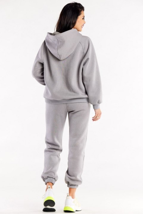 Spodnie Dresowe Model M325 Grey - Infinite You - M Spodnie Dresowe Model M325 Grey - Infinite You - M