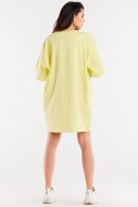 Sukienka Model M255 Yellow - Infinite You - uniwersalny Sukienka Model M255 Yellow - Infinite You - uniwersalny