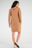 Sukienka Model M257 Beige - Infinite You - L/XL Sukienka Model M257 Beige - Infinite You - L/XL