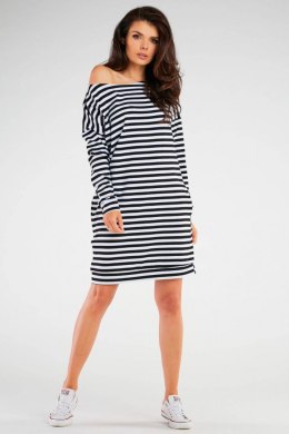 Sukienka Model M257 Black/Stripes - Infinite You - L/XL