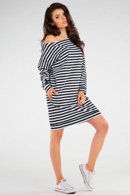 Sukienka Model M257 Black/Stripes - Infinite You - S/M
