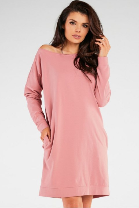 Sukienka Model M257 Pink - Infinite You - S/M Sukienka Model M257 Pink - Infinite You - S/M