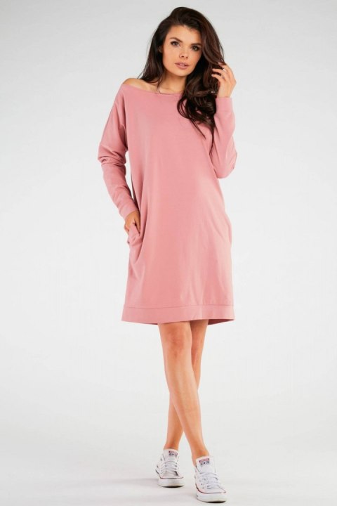 Sukienka Model M257 Pink - Infinite You - S/M Sukienka Model M257 Pink - Infinite You - S/M