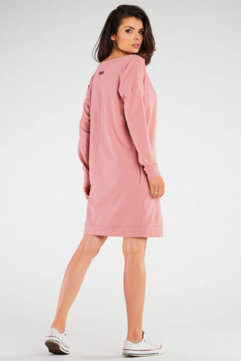 Sukienka Model M257 Pink - Infinite You - S/M Sukienka Model M257 Pink - Infinite You - S/M
