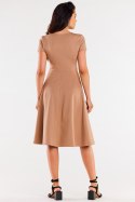 Sukienka Model M292 Beige - Infinite You - L Sukienka Model M292 Beige - Infinite You - L