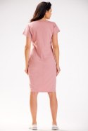 Sukienka Model M302 Pink - Infinite You - M Sukienka Model M302 Pink - Infinite You - M