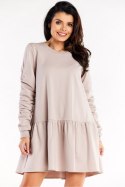 Sukienka Model M314 Beige - Infinite You - L Sukienka Model M314 Beige - Infinite You - L