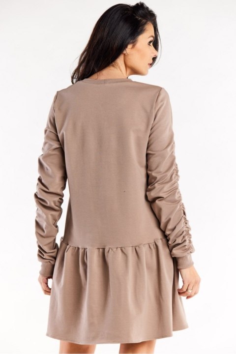 Sukienka Model M314 Latte - Infinite You - XL Sukienka Model M314 Latte - Infinite You - XL