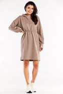 Sukienka Model M315 Latte - Infinite You - XL Sukienka Model M315 Latte - Infinite You - XL