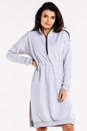 Sukienka Model M322 Grey - Infinite You - L Sukienka Model M322 Grey - Infinite You - L