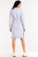 Sukienka Model M322 Grey - Infinite You - L Sukienka Model M322 Grey - Infinite You - L