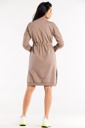 Sukienka Model M322 Latte - Infinite You - XL Sukienka Model M322 Latte - Infinite You - XL