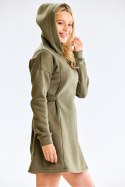Sukienka Model M331 Khaki - Infinite You - M Sukienka Model M331 Khaki - Infinite You - M