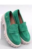 Mokasyny na platformie CHANDRA GREEN - Inello - 38