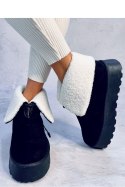Śniegowce z kożuszkiem PRICE BLACK - Inello - 36 Śniegowce z kożuszkiem PRICE BLACK - Inello - 36