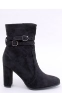 Botki zamszowe na obcasie DIANES BLACK - Inello - 36 Botki zamszowe na obcasie DIANES BLACK - Inello - 36