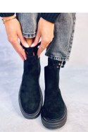 Sztyblety damskie CARLS BLACK - Inello - 37 Sztyblety damskie CARLS BLACK - Inello - 37