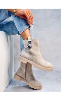 Sztyblety damskie EMARCO BEIGE - Inello - 36 Sztyblety damskie EMARCO BEIGE - Inello - 36