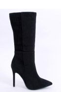 Kozaki na szpilce zamszowe klasyczne MARISSA BLACK - Inello - 39 Kozaki na szpilce zamszowe klasyczne MARISSA BLACK - Inello - 39