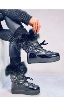 Śniegowce z futrem KENDALS BLACK - Inello - 39
