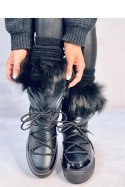 Śniegowce z futrem KENDALS BLACK - Inello - 39 Śniegowce z futrem KENDALS BLACK - Inello - 39
