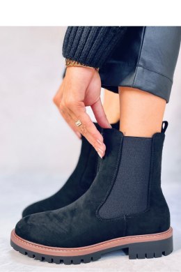 Sztyblety zamszowe FUQUA BLACK - Inello - 36