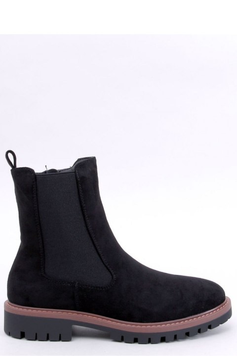 Sztyblety zamszowe FUQUA BLACK - Inello - 38