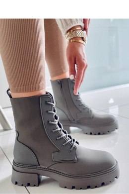 Botki sznurowane TAMAR GREEN - Inello - 38