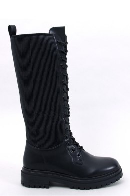 Oficerki z elastyczną cholewką EDDIES BLACK - Inello - 39
