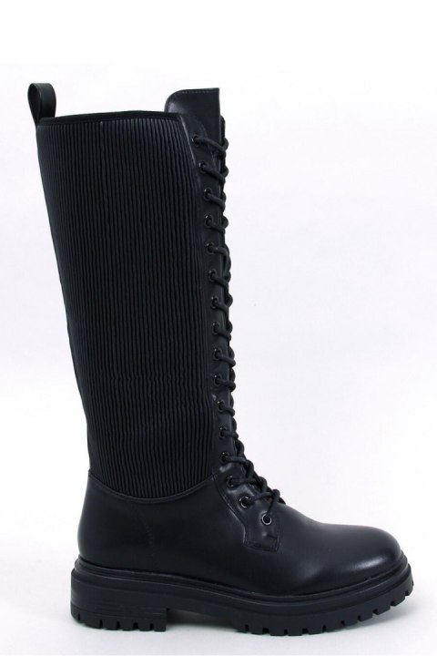 Oficerki z elastyczną cholewką EDDIES BLACK - Inello - 39 Oficerki z elastyczną cholewką EDDIES BLACK - Inello - 39
