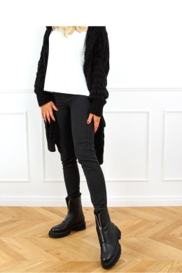 Botki militarne czarne YK15 BLACK - Inello - 40