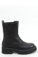 Botki militarne czarne YK15 BLACK - Inello - 40 Botki militarne czarne YK15 BLACK - Inello - 40