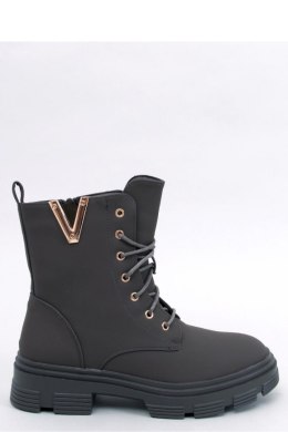 Botki militarne sznurowane CLEND KHAKI - Inello - 37