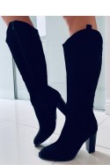 Klasyczne kozaki na słupku MARGOT BLACK - Inello - 40 Klasyczne kozaki na słupku MARGOT BLACK - Inello - 40