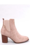 Botki klasyczne na obcasie ROSEY KHAKI - Inello - 41 Botki klasyczne na obcasie ROSEY KHAKI - Inello - 41
