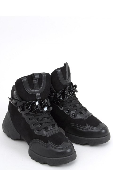 Buty sportowe z odpinanym łańcuchem PERI BLACK - Inello - 38 Buty sportowe z odpinanym łańcuchem PERI BLACK - Inello - 38