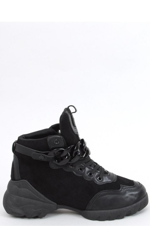Buty sportowe z odpinanym łańcuchem PERI BLACK - Inello - 38 Buty sportowe z odpinanym łańcuchem PERI BLACK - Inello - 38