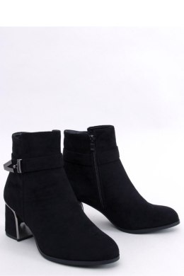 Eleganckie botki na obcasie KHALIA BLACK - Inello - 40
