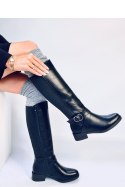 Oficerki z elastyczną cholewką TREME BLACK - Inello - 37
