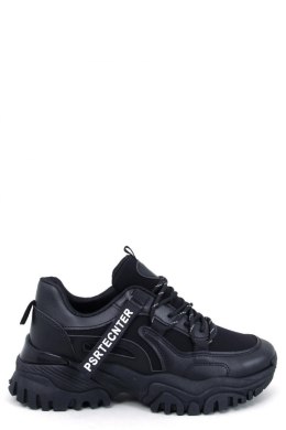 Sneakersy na koturnie BAINS BLACK - Inello - 39