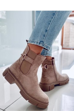 Sztyblety damskie CHANCE KHAKI - Inello - 36