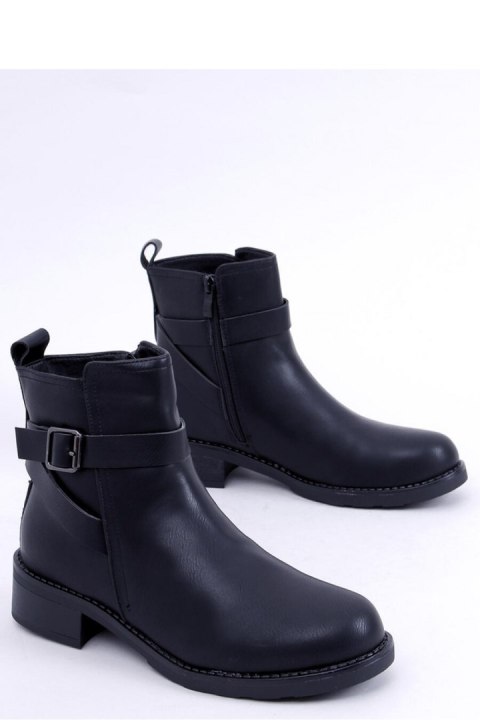 Sztyblety damskie licowe RUBIO BLACK - Inello - 36 Sztyblety damskie licowe RUBIO BLACK - Inello - 36